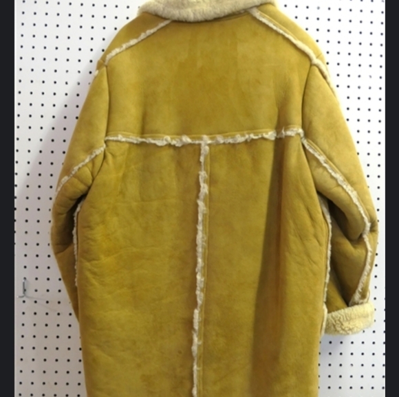 G. L. Bowron Wool & Suede jacket New Zealand shearling leather by Marguerite Lea - Picture 5 of 9